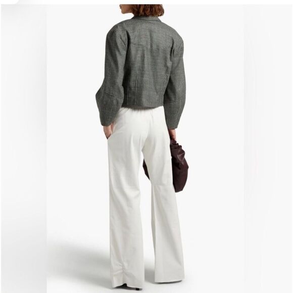 Veronica Beard Cropped Wool Blazer Jacket - Picture 10 of 11